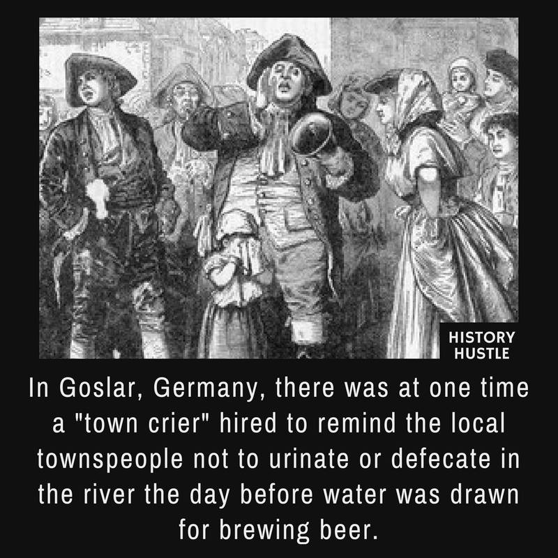 Medieval town crier History hutle fact photo