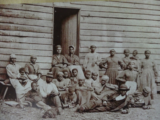 Slaves in 19th century image