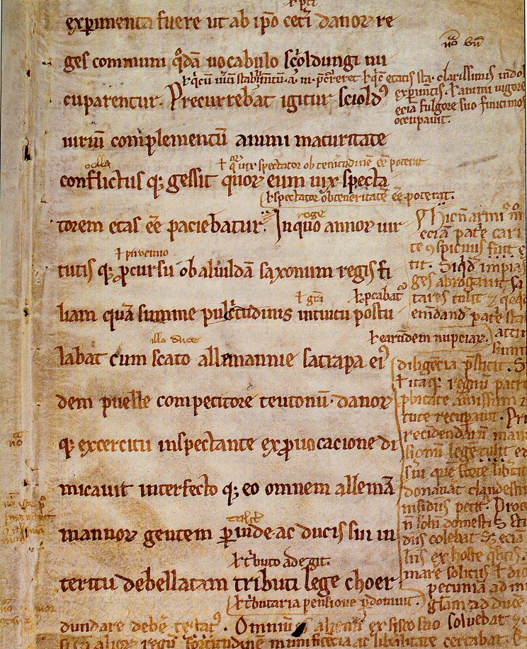 Gesta Danorum, containing Lagertha’s story