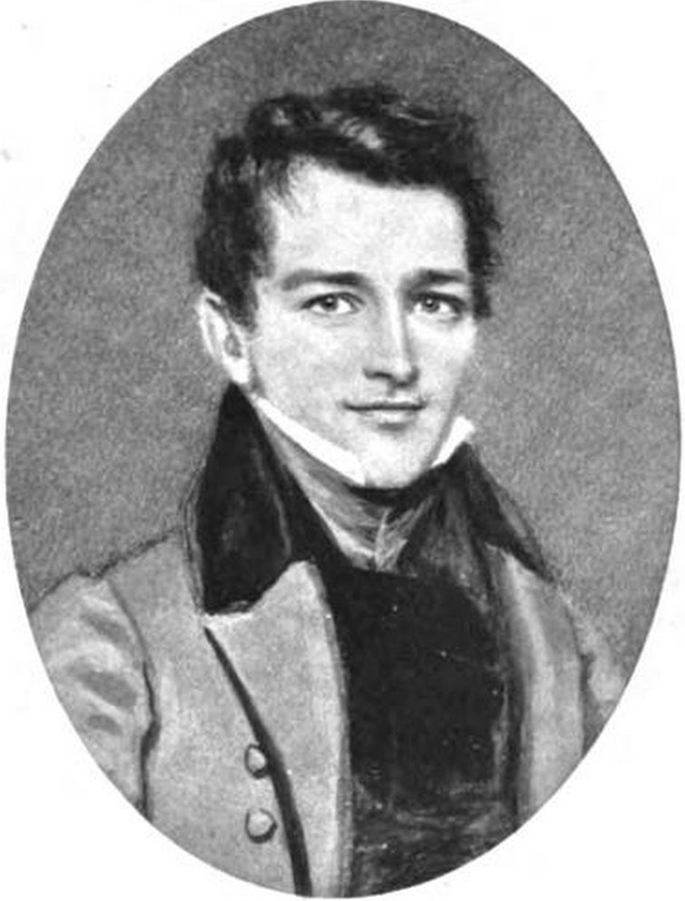 portrait of his son