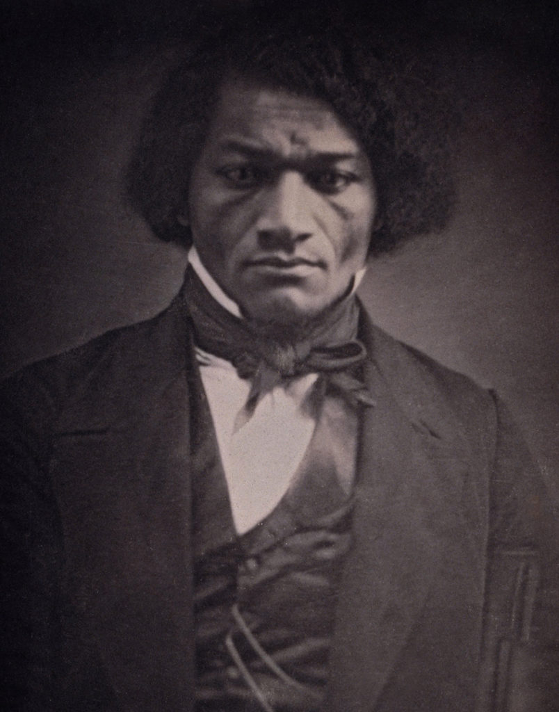 portrait of Frederick Douglass