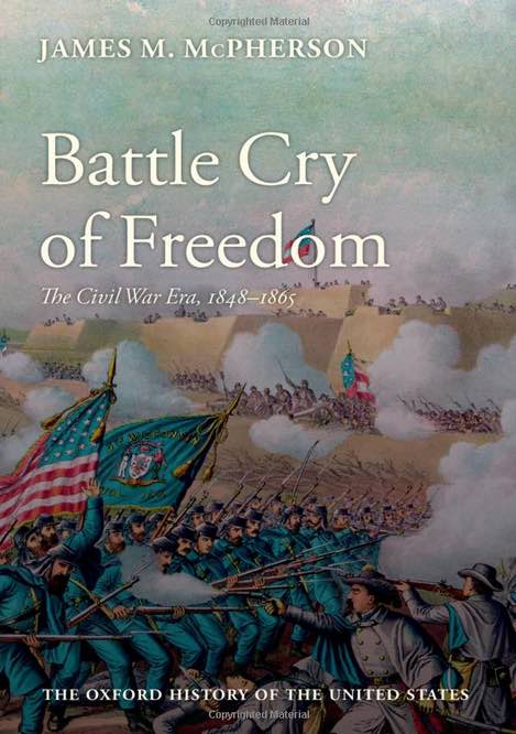 cover of an American history book "Battle Cry of Freedom: The Civil War Era"